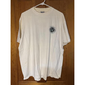 Heritage Brewing Co. Vintage White Cotton T-Shirt XL